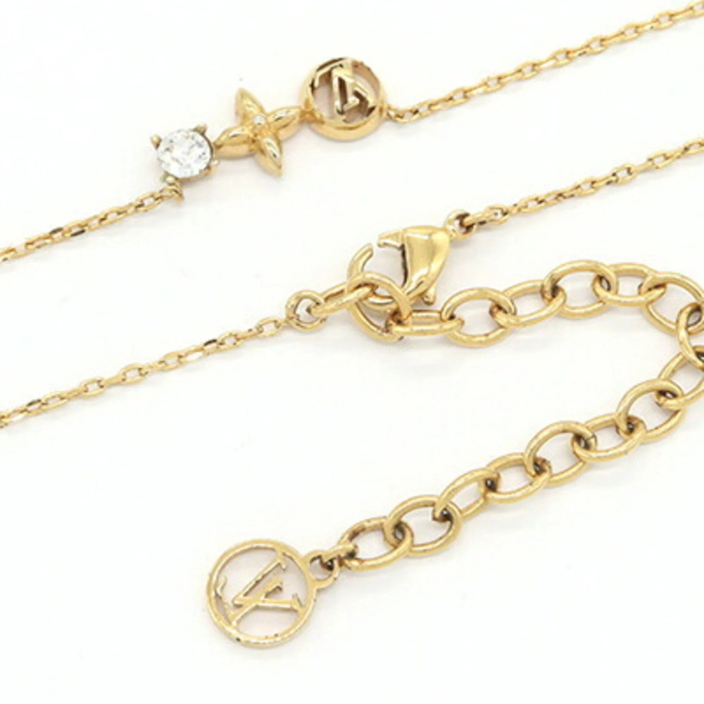 LOUIS VUITTON Gold Necklace - Picture 3 of 7